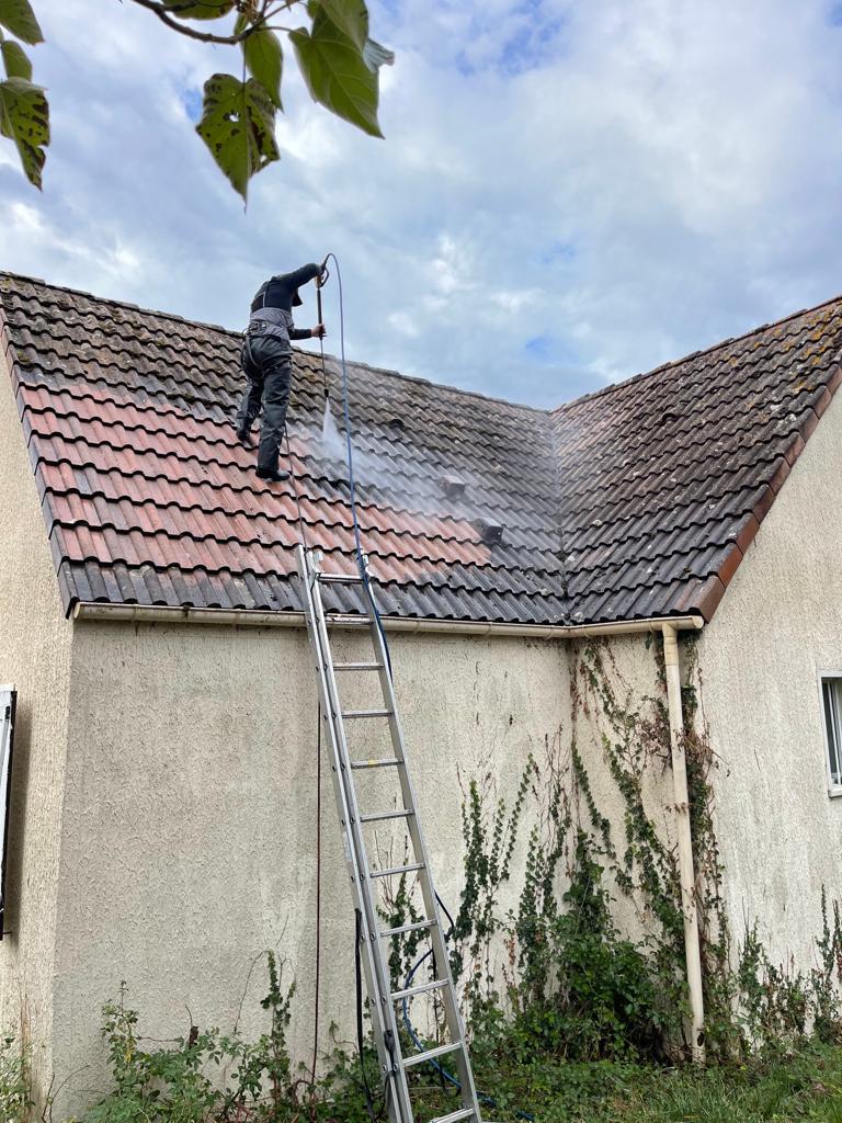 Nettoyage toiture - Entreprise Potier Eure-et-Loir