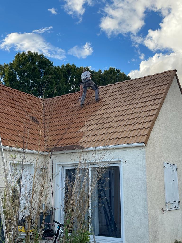 Peinture toiture - Entreprise Potier Eure-et-Loir